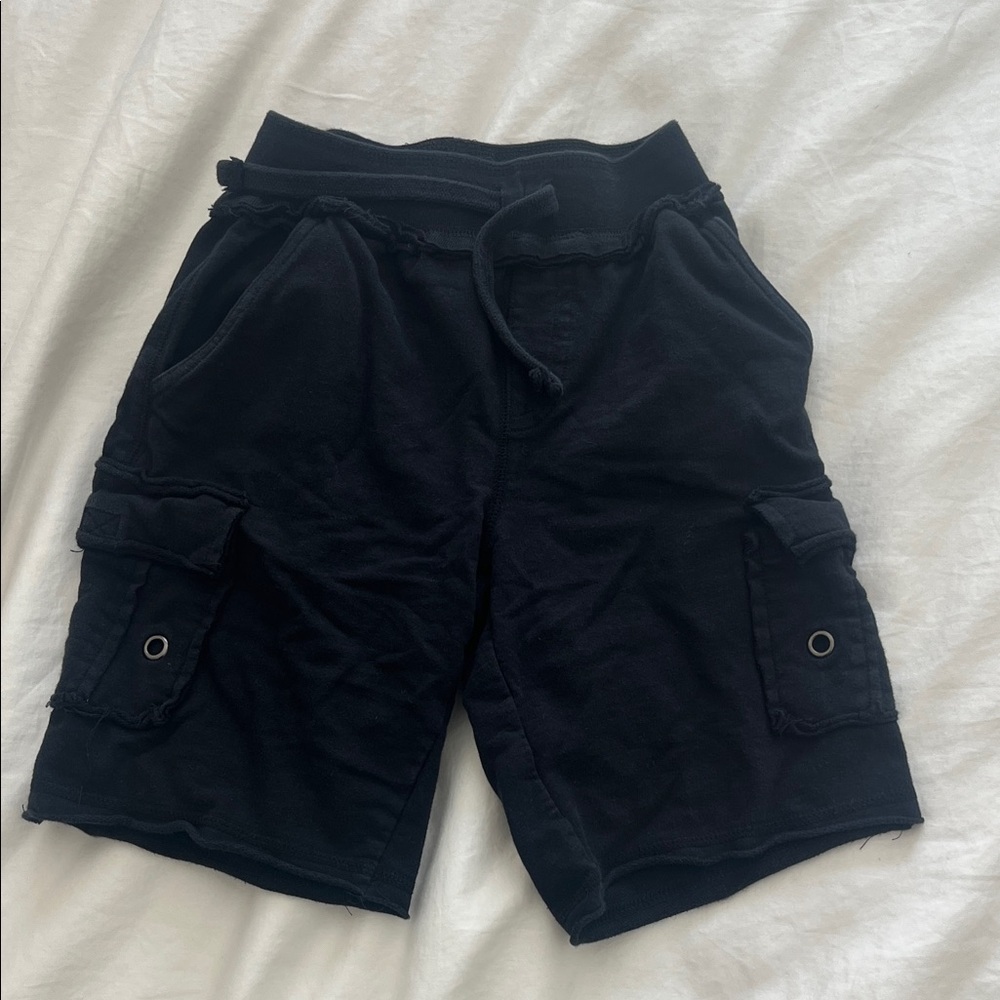 Mish Boys Black Cargo Shorts